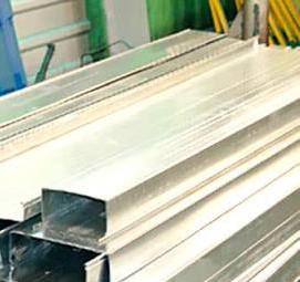 Кабель канал металлический 50х50 - модель 2