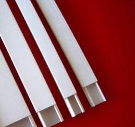 Кабель канал пвх белый - модель 4