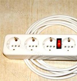 Кабель питания 220 вольт - тип 1