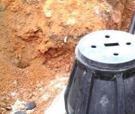 Кабельный колодец бетонный - вариант 4