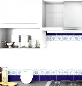 Кафельный фартук для кухни - тип 3
