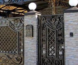 Калитка для дома - модель 4