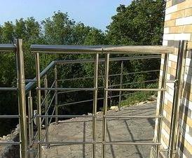 Калитка из алюминия - модель 4