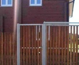 Из деревянного штакетника - вариант 3