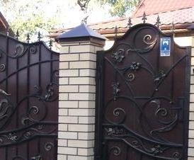 Калитка с узором - вариант 4