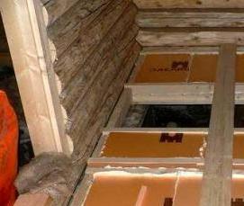 Каменная вата для утепления пола - вариант 4