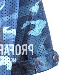 Камуфляж синий камыш - модель 4