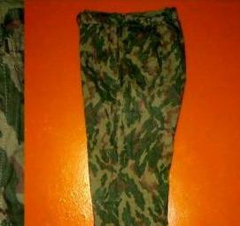 Камуфляж синий камыш - модель 3