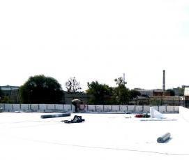 Капитальный ремонт плоской кровли - модель 2