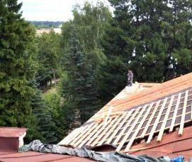 Капитальный ремонт шиферной кровли - вариант 3