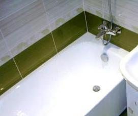 Капитальный ремонт ванной комнаты под ключ - вариант 2