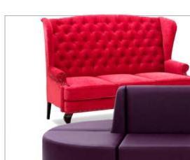 Каретная перетяжка мебели - вариант 1