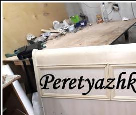 Каретная перетяжка мебели - вариант 2