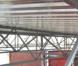 Каркас для павильона из металлоконструкций - тип 1