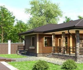 Каркасная беседка с мангалом - вариант 2