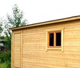 Каркасная бытовка 3 на 3 метра - модель 1