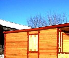 Каркасная бытовка - модель 4