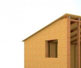 Каркасная бытовка - модель 3