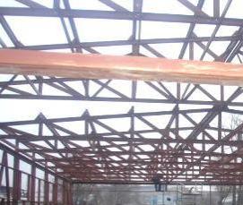 Каркасные павильоны из металлоконструкций - модель 4