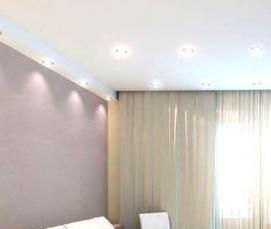 Каркасный натяжной потолок - тип 3