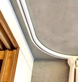 Карниз потолочный гибкий однорядный - тип 3