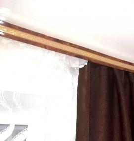 Карниз потолочный пластиковый 4 метра - тип 2