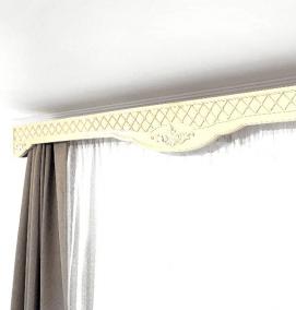 Карниз потолочный шинный двухрядный - модель 3