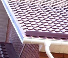 Карнизная водосточная система - модель 2