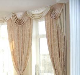 Карнизы для штор потолочные для эркера - тип 3