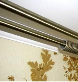 Карнизы для штор потолочные прямые - вариант 3