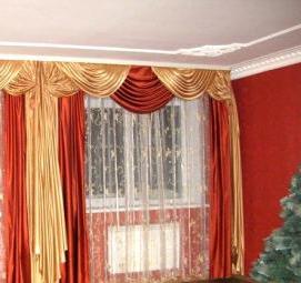 Карнизы для штор потолочные трехрядные - модель 1