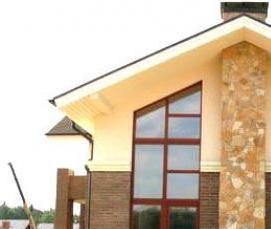 Кашированные пластиковые окна - модель 2