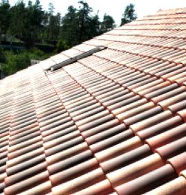 Керамическая черепица - модель 4