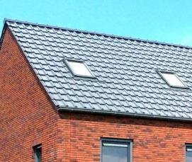 Керамическая глазурованная черепица - модель 2