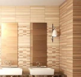 Керамическая настенная матовая плитка - вариант 1