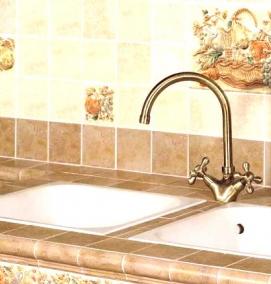 Керамическая плитка для фартука - модель 3