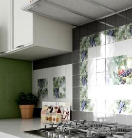 Керамическая плитка для фартука - модель 2