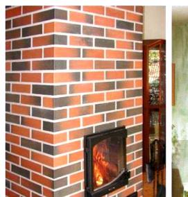 Керамическая плитка для печей и каминов - модель 3