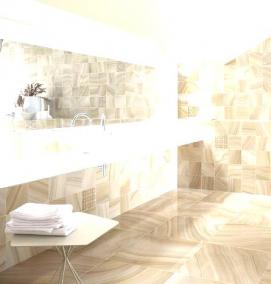 Керамическая плитка для пола в ванной - тип 3