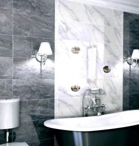 Керамическая плитка для пола в ванной - тип 2