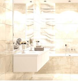 Керамическая плитка для стен ванны - вариант 2