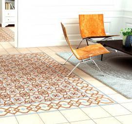 Керамическая плитка маленькая квадратная плитка - вариант 2