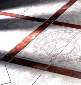 Керамическая пвх плитка - тип 1