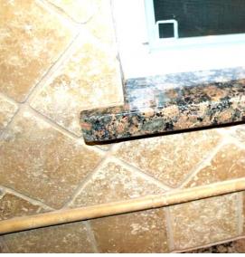 Керамический подоконник - модель 1