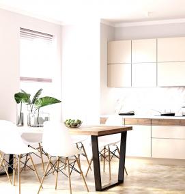 Керамогранит 600х600 белый - модель 4