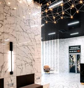 Керамогранит белого цвета - тип 3