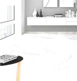 Керамогранит белый моноколор - модель 1