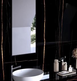 Керамогранит черный - тип 2