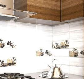 Керамогранит для фартука на кухню 60х120 - вариант 4