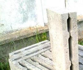 Керамзитобетонные блоки перегородочные - вариант 4